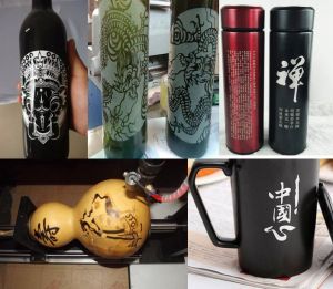 张家界永定区酒瓶葫芦工艺品激光雕刻机